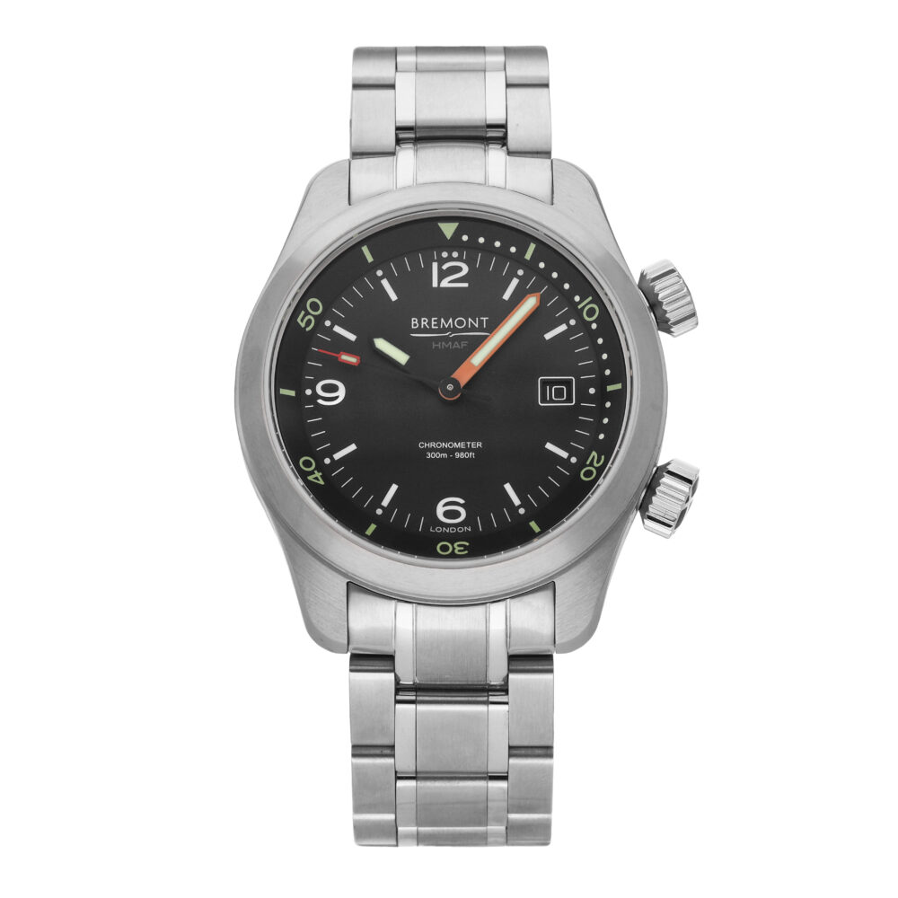 Bremont Argonaut Azure Black Dial 42mm Automatic Men's Watch ARGONAUT-B