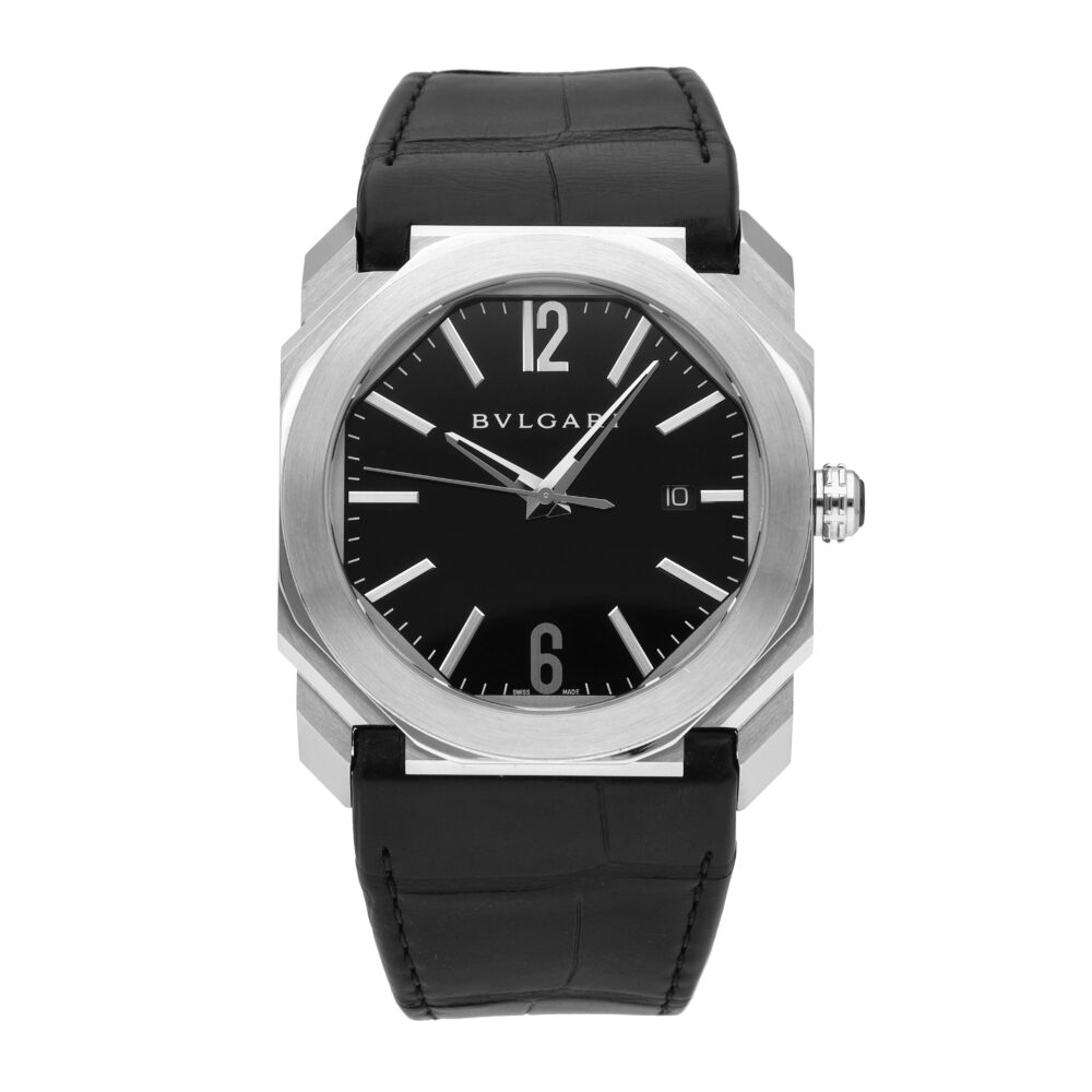 Bulgari Octo Solotempo Black Dial 41.5mm Automatic Men's Watch 101964