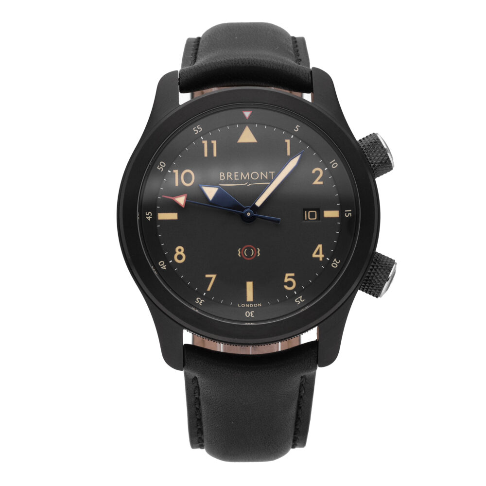 Bremont U-2/51-Jet Automatic Black Dial 43mm Automatic Men's Watch U2-51-R-S