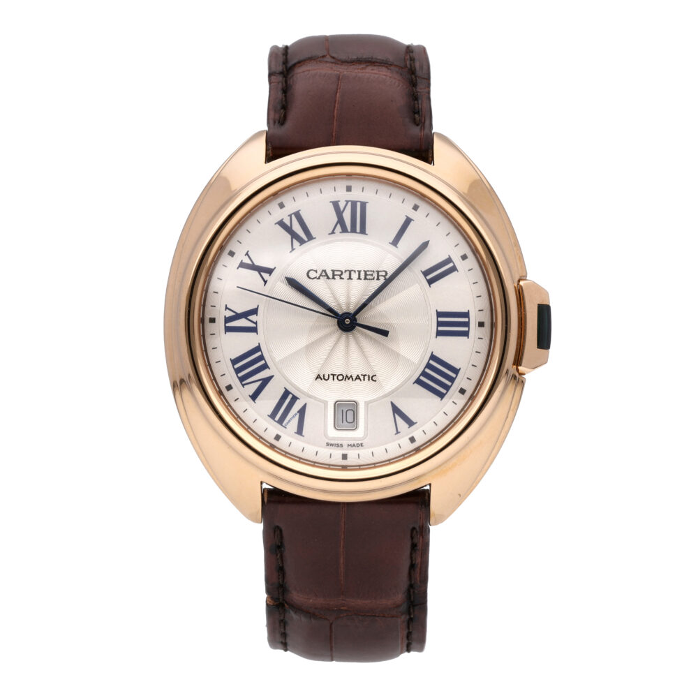 Cartier Cle De Cartier 18k Rose Gold 40mm Automatic Men's Watch WGCL0004
