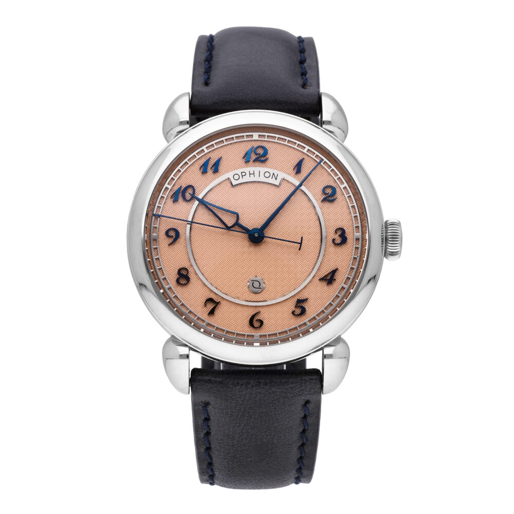 Ophion 786 Velos Salmon Dial 39mm Automatic Men's Watch OPH-786-VELOS