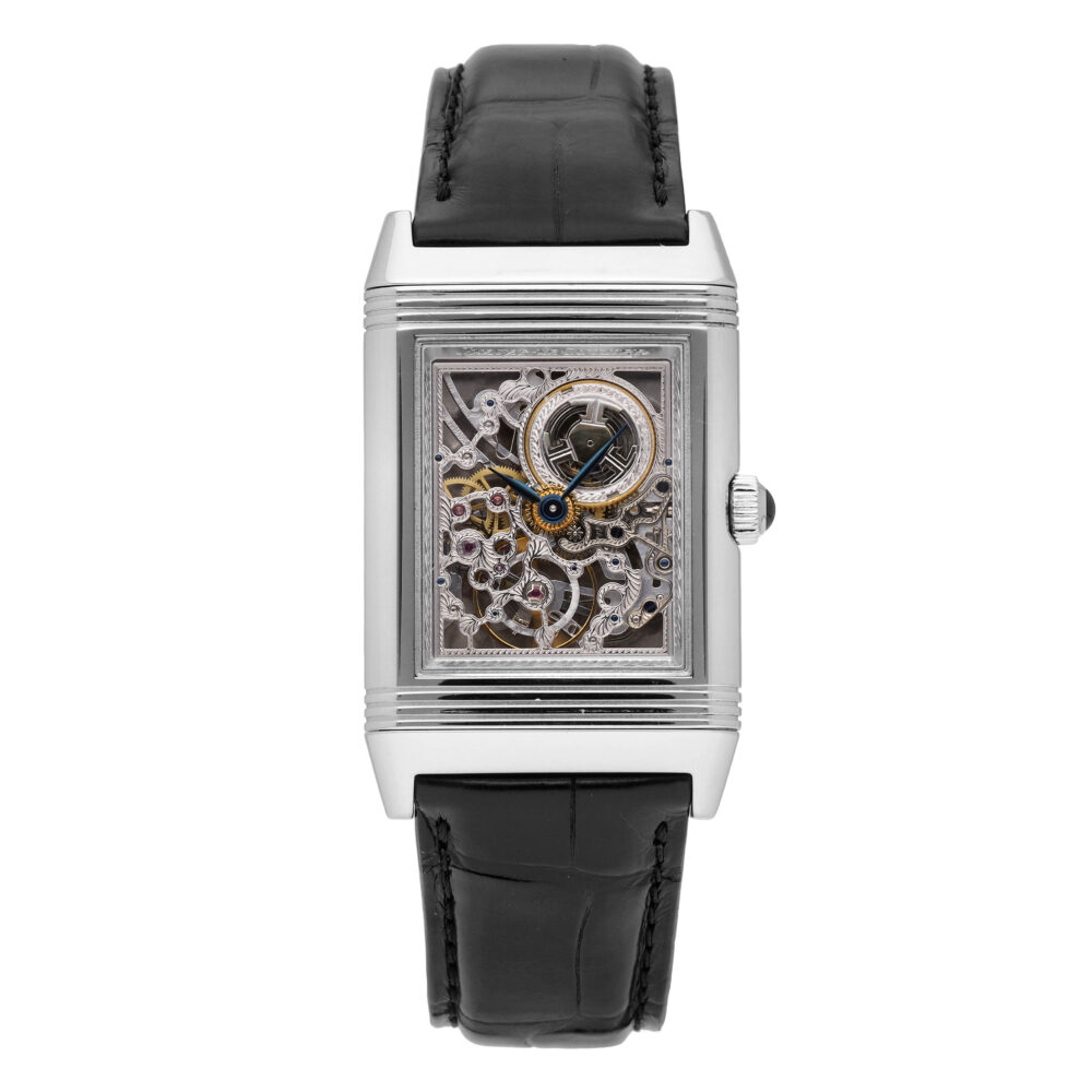 Jaeger-LeCoultre Reverso Platinum Number One Manual-Wind Men's Watch 270.6.49